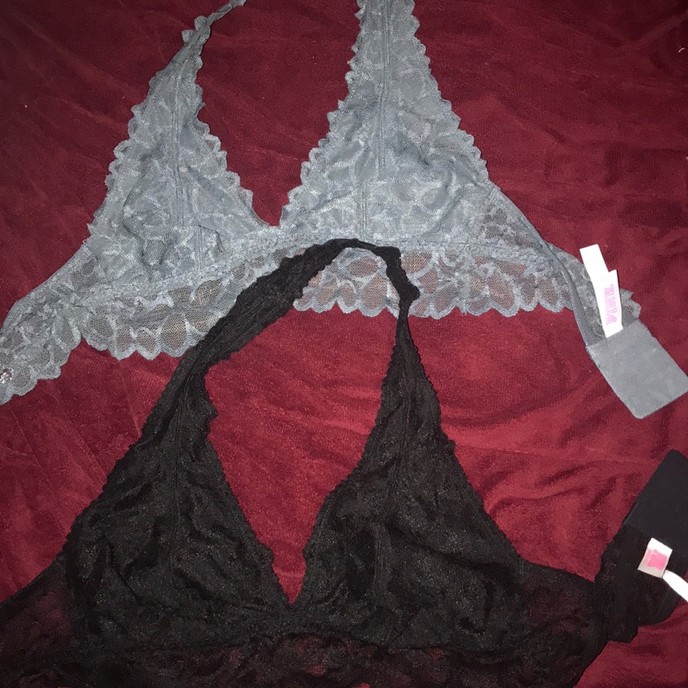 Bundle! 2 PINK bralettes